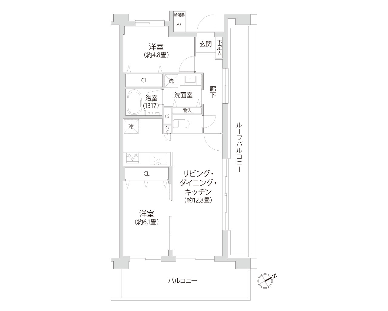 パークホームズ西船橋サウス 間取り