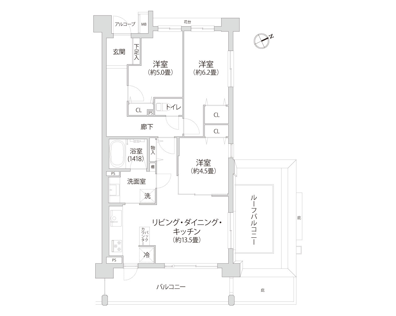 クレアシティ西船橋 間取り
